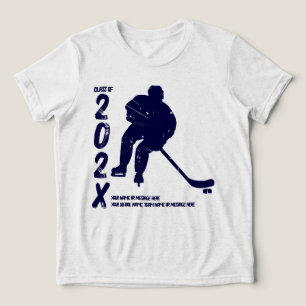 Klasse des 202-fachen Hockey-Spielers Tri-Blend Shirt