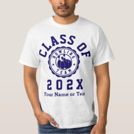 Klasse des 202X-Bowling-Teams T-Shirt