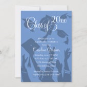 Klasse des 20XX Abschluss Celebration Any Color Einladung (Vorderseite)
