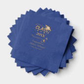 Klasse des 20xx-Abschlusses Servietten Mit Folie (Insitu (Gestapelt))