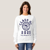 Klasse des 20XX-Abschlusses Sweatshirt (Vorne ganz)