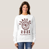 Klasse des 20XX-Abschlusses Sweatshirt (Vorne ganz)