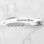 Klasse des 20XX Graduierungsparty Weinflaschenöffn Kellnermesser (Rückseite)