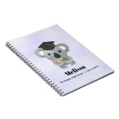 Klasse des 20xx Niedlichen Koala-Bären in Graduati Notizblock (Rechte Seite)