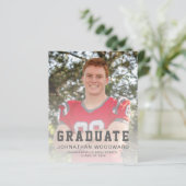 Klasse des 2-Foto-Abschlusses "Grauer Text" für 20 (Stehend Vorderseite)