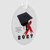 Klasse des Abschluss Day 2027 von Janz Ornament (Vorderseite)