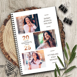 Klasse des Abschluss-Notebooks der High School 202 Notizblock