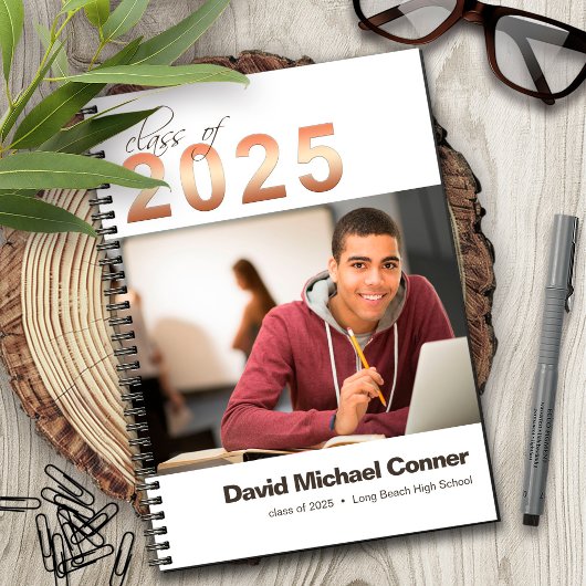 Klasse des Abschluss-Notebooks der High School 202 Notizblock