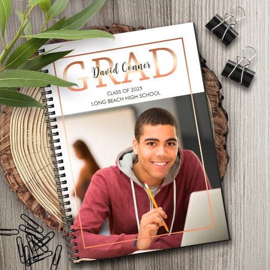 Klasse des Abschluss-Notebooks der High School 202 Notizblock