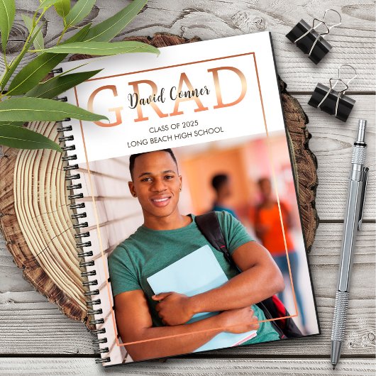 Klasse des Abschluss-Notebooks der High School 202 Notizblock