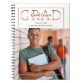 Klasse des Abschluss-Notebooks der High School 202 Notizblock (Vorderseite)