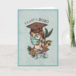 Klasse des Abschlusses 2020 Karte