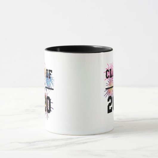 Klasse des Abschlusses 2020 Tasse (Zentrum)