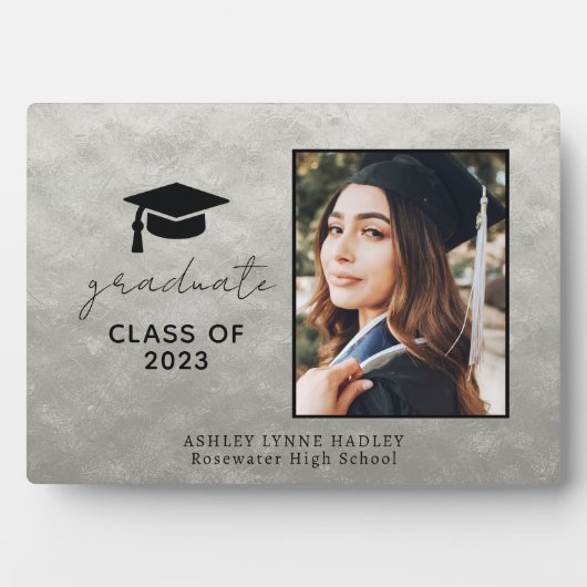 Klasse des Abschlusses 2023 Foto Fotoplatte (Vorderseite)