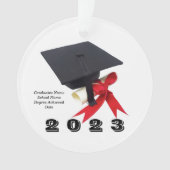 Klasse des Abschlusses 2023 von Janz Ornament (Vorderseite)