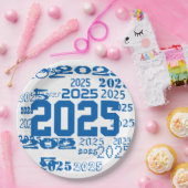 Klasse des Abschlusses 2025 Grad Pappteller (Party)