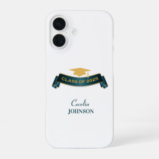 Klasse des Abschlusses 2025 iPhone 16 Hülle