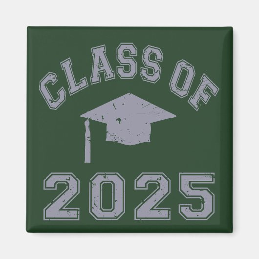 Klasse des Abschlusses 2025 Magnet (Vorne)
