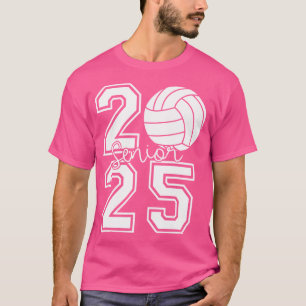 Klasse des Abschlusses 2025 Volleyball 2025 T-Shirt