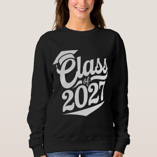 Klasse des Abschlusses 2027 Sweatshirt (Vorderseite)