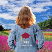 Klasse des Abschlusses 20XX Jeansjacke