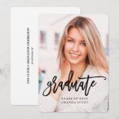 KLASSE DES Abschlusses ABSCHLUSS 2016 Einladung (Vorne/Hinten)