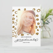 KLASSE DES Abschlusses ABSCHLUSS 2016 Einladung (Stehend Vorderseite)