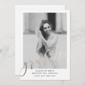 KLASSE DES Abschlusses ABSCHLUSS 2017 Einladung (Vorne/Hinten)