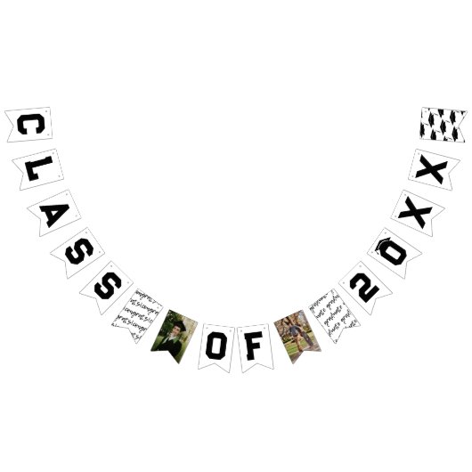 Klasse des Abschlusses der Oberstufe 2025 Wimpelkette (Alle)