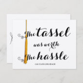 Klasse des Abschlusses der Uni-2016/der Einladung (Vorne/Hinten)