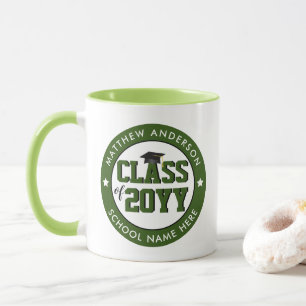 Klasse des Abschlusses "Forest Green Graduate" 202 Tasse