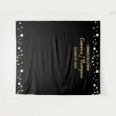 Klasse des Abschlusses für kundenspezifische Gratu Wandteppich (Vorderseite (Horizontal))