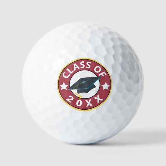 Klasse des Abschlusses Golfball (Vorderseite)