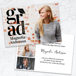 Klasse des Abschlusses GRAD Multi-Foto 2024 Ankündigung