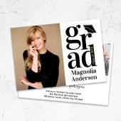 Klasse des Abschlusses GRAD Multi-Foto 2024 Ankündigung