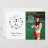 Klasse des Abschlusses "Graduate Chic 2 Foto" 2025 Ankündigung (Rückseite)