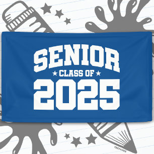 Klasse des Abschlusses in der Oberschule 2025 Seni Banner