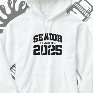 Klasse des Abschlusses in der Oberschule 2025 Seni Hoodie