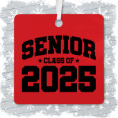 Klasse des Abschlusses in der Oberschule 2025 Seni Ornament Aus Metall