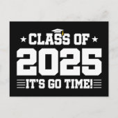Klasse des Abschlusses in der Oberschule 2025 Seni Postkarte (Vorderseite)