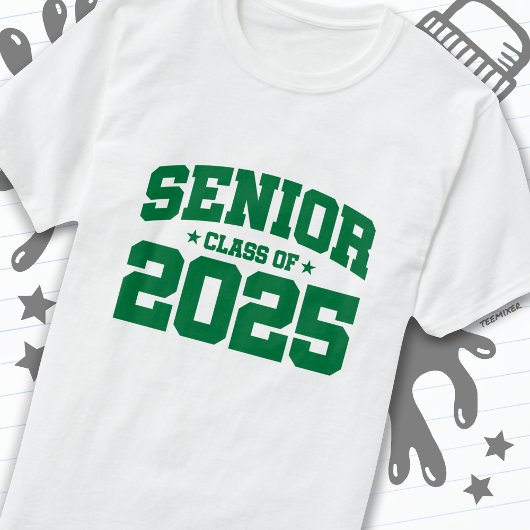 Klasse des Abschlusses in der Oberschule 2025 Seni T-Shirt