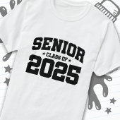 Klasse des Abschlusses in der Oberschule 2025 Seni T-Shirt