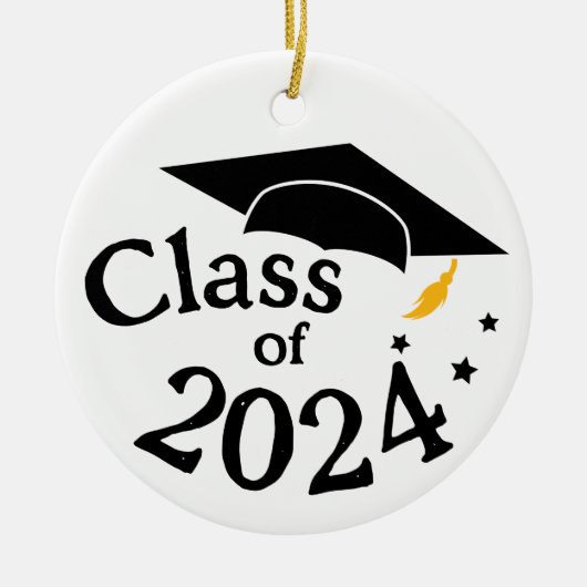 Klasse des Abschlusses Jahr Keramik Ornament (Vorne)