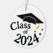 Klasse des Abschlusses Jahr Keramik Ornament (Links)