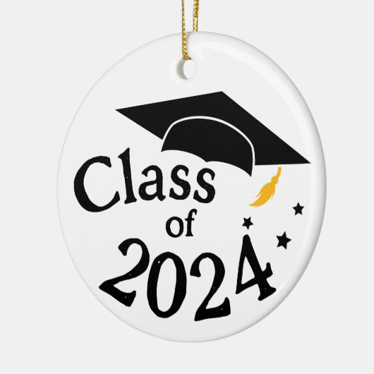 Klasse des Abschlusses Jahr Keramik Ornament (Links)