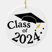 Klasse des Abschlusses Jahr Keramik Ornament (Hinten)