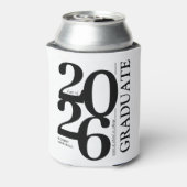 Klasse des Abschlusses mit Abschluss 2025 Dosenkühler (Kanne Rückseite)