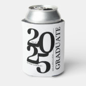 Klasse des Abschlusses mit Abschluss 2025 Dosenkühler (Kanne Rückseite)