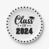 Klasse des Abschlusses Pappteller (Vorderseite)