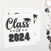 Klasse des Abschlusses Serviette